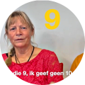 Andrea geeft een 9 Andrea geeft een 9