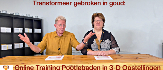 Transformeer gebroken in goud met onlne training pootjebaden in 3-D opstellingen