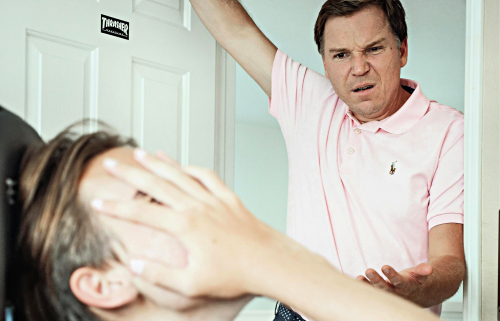 Verbaal geweld op 15 cm. afstand