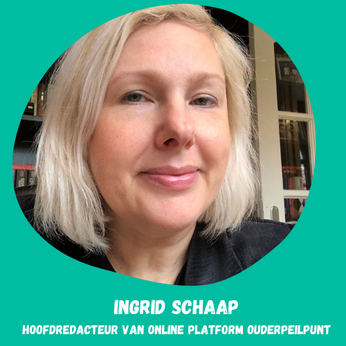 Ingrid Schaap Hoofdredacteur van ouderpeilpunt