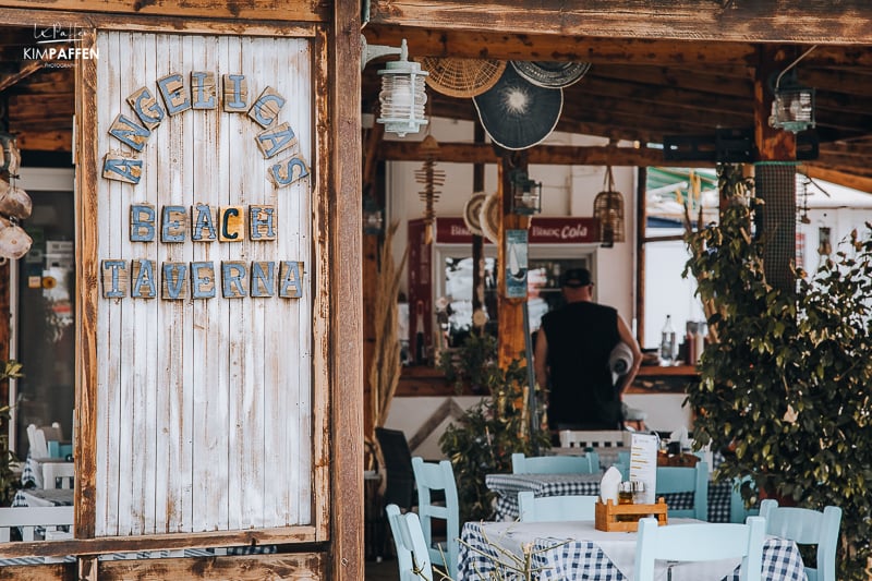 Angelica's Beach Taverna Lambi Beach