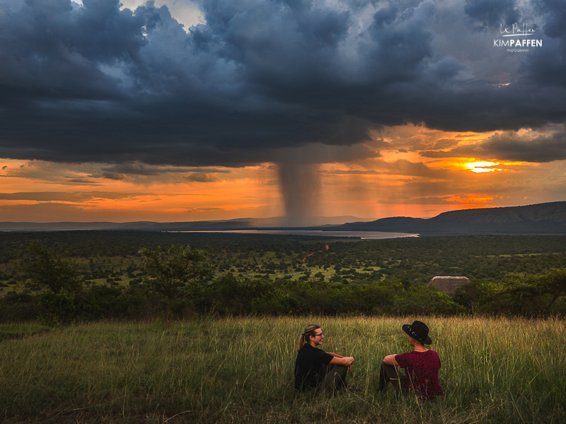 Sunset in Lake Mburo Uganda