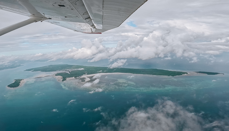 Skydiving in Zanzibar can be done all year round