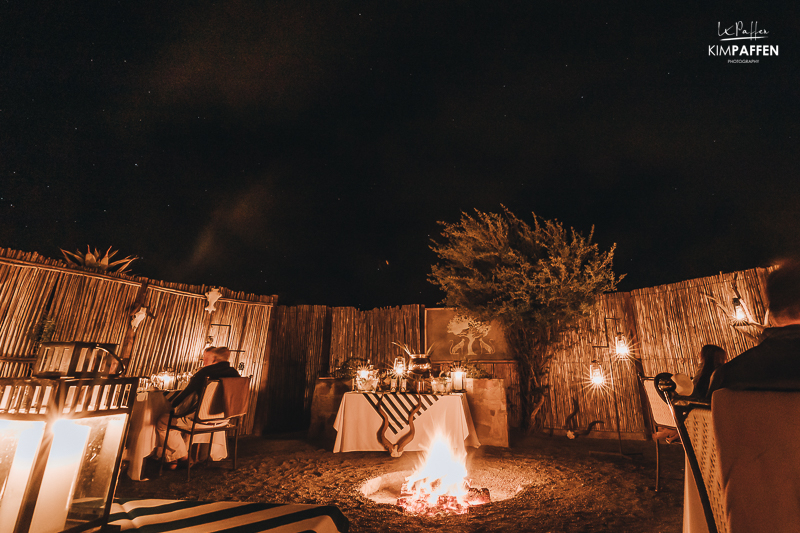 Open Air Boma Diner Samara Karoo South Africa