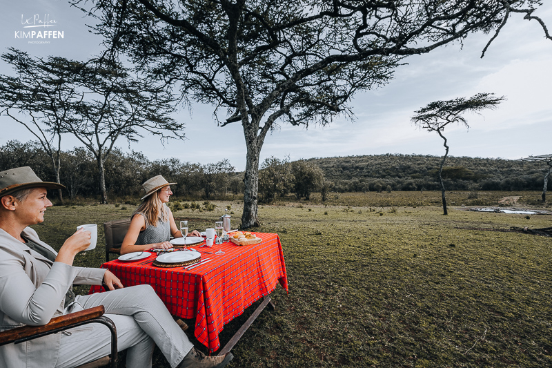 Bush Breakfast Chui Lodge Kenya