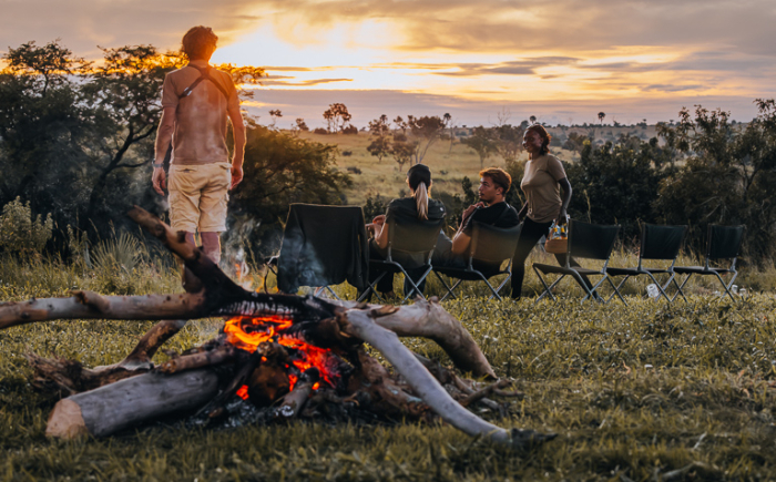 campfire mobile walking safari uganda