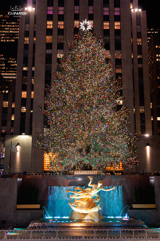 Christmas Tree Lighting Rockefeller Center NYC