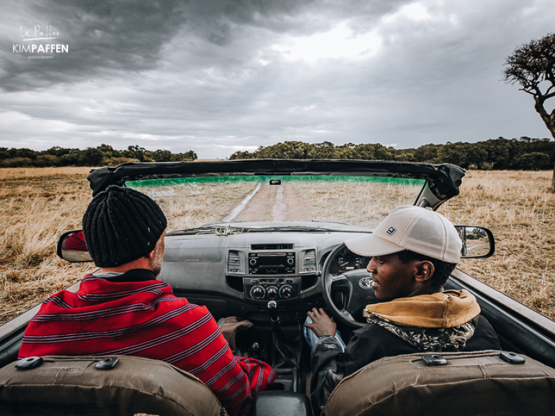 enhancing driving skills in a 4WD is part of a safari guide training