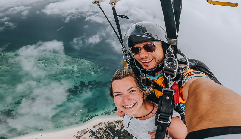 Skydive Zanzibar has experienced skydive instructors