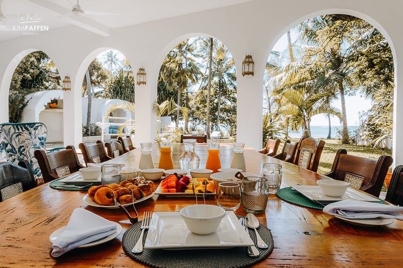 Farm to Table Breakfast at Nomad Beach Resort