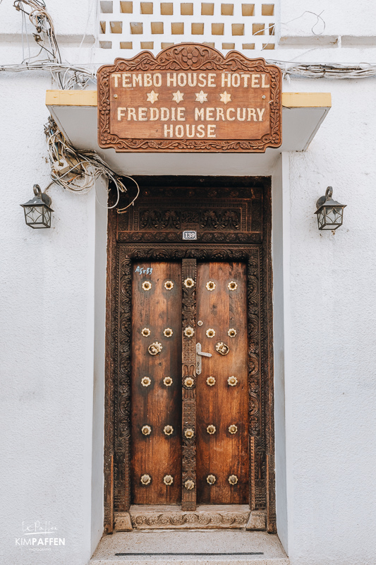 House of Freddie Mercury in Stone Town Zanzibar