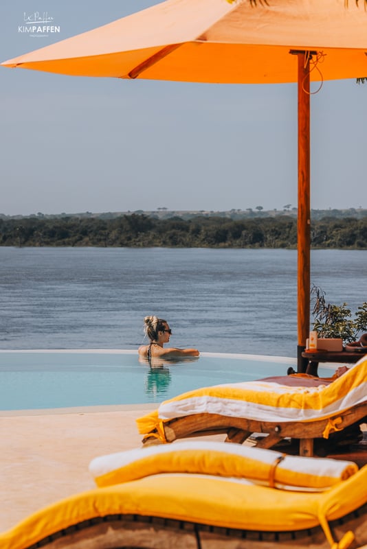 Infinity Pool Nile Safari Lodge Murchison Falls