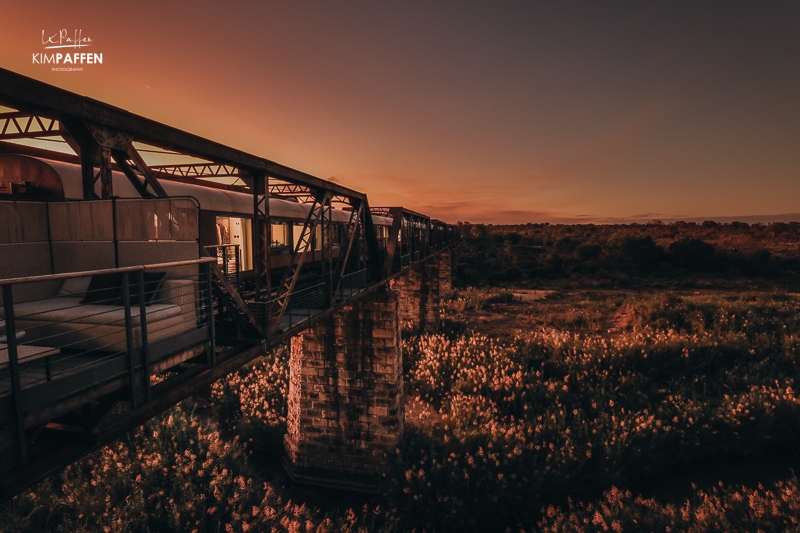 Kruger Shalati Train on the Bridge