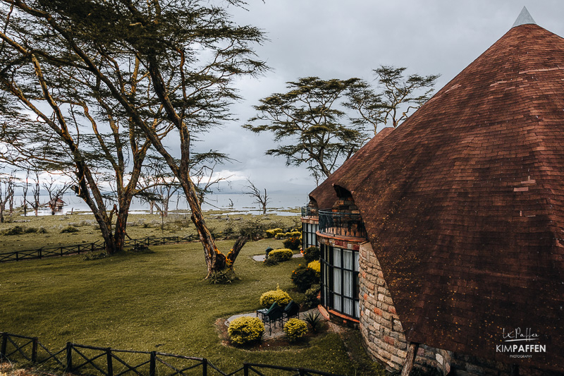 Lake Naivasha Sopa Lodge in the Great Rift Valley of Kenya is on of the best mid-range places to stay to explore Naivasha and Hells Gate NP