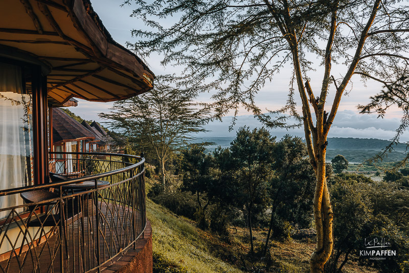 Lake Nakuru Sopa Lodge has the best view of Lake Nakuru and is located inside Lake Nakuru National Park