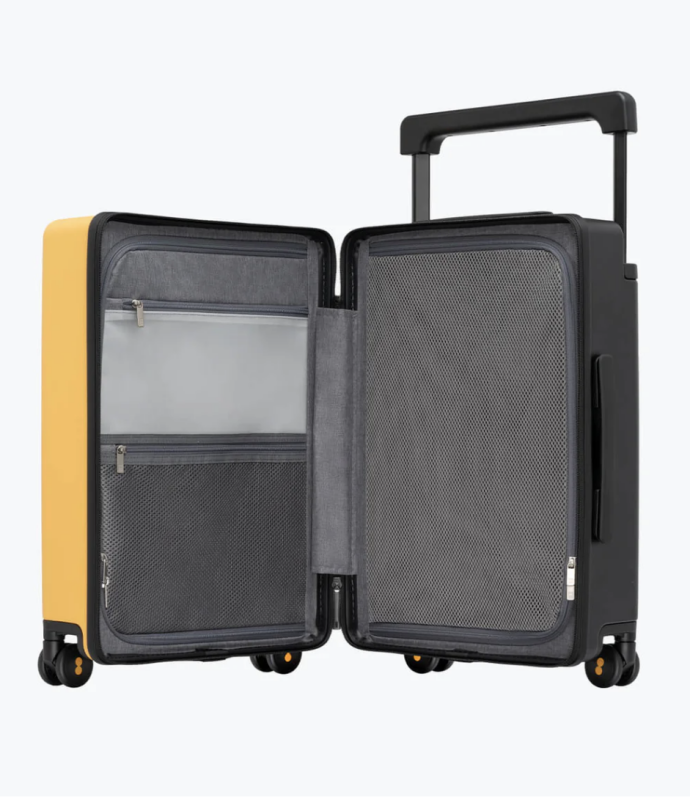 LEVEL8 Voyageur Travel Suitcase Compartments