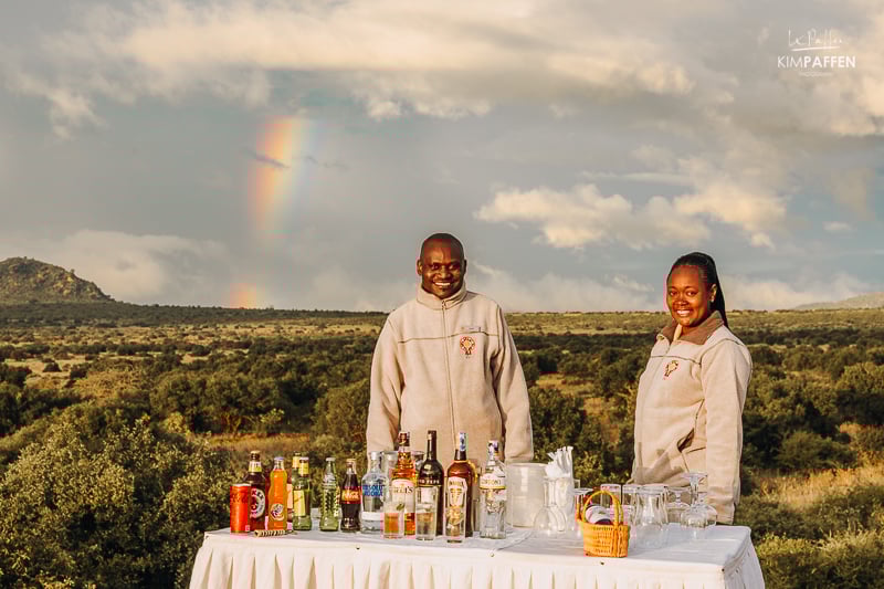 Lion Rock Sundowner Experience in Tsavo West Kenya