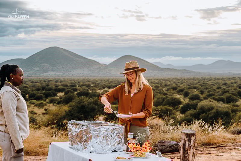 Lion Rock Tsavo West Kenya