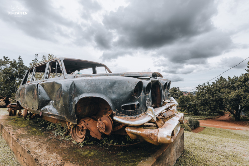 Mutesa's Rolls Royce Kabaka's Palace