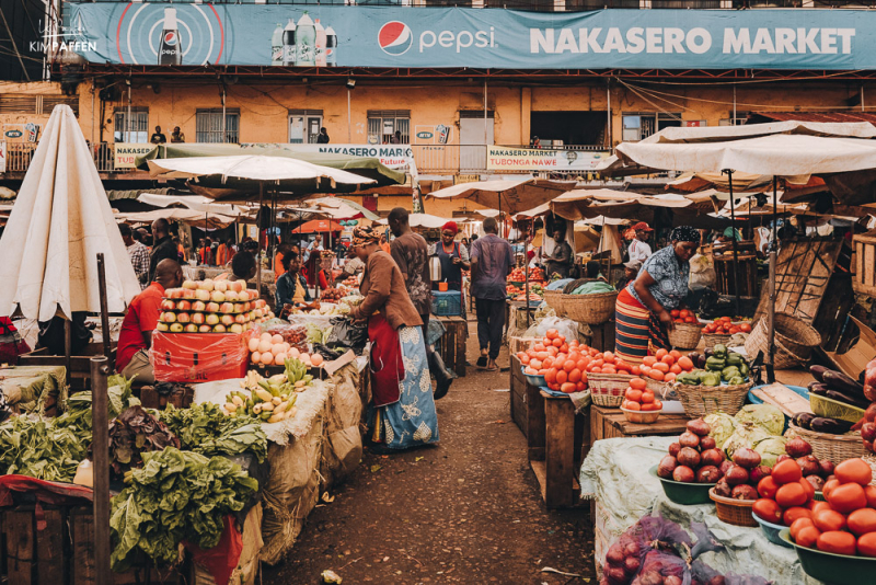 Nakasero Food Market Kampala