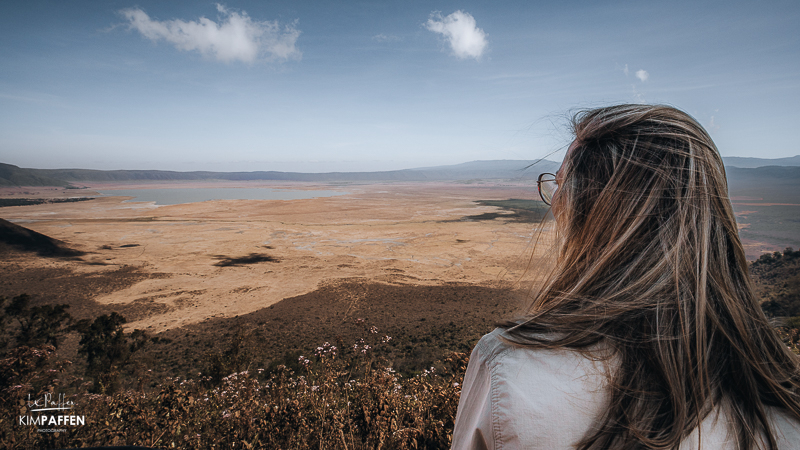 view of Ngorongoro Crater Tanzania