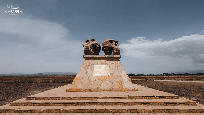 Olduvai Gorge monument North Tanzania