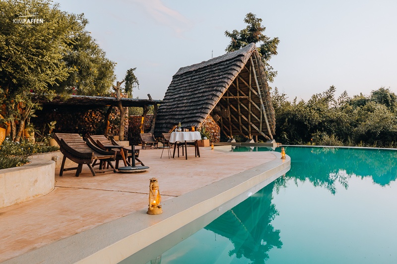 Pool Nile safari Lodge Murchison Falls