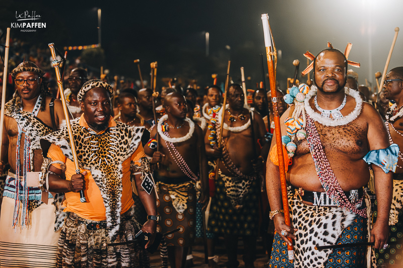 The King of Eswatini on Umhlanga Reed Dance 2023