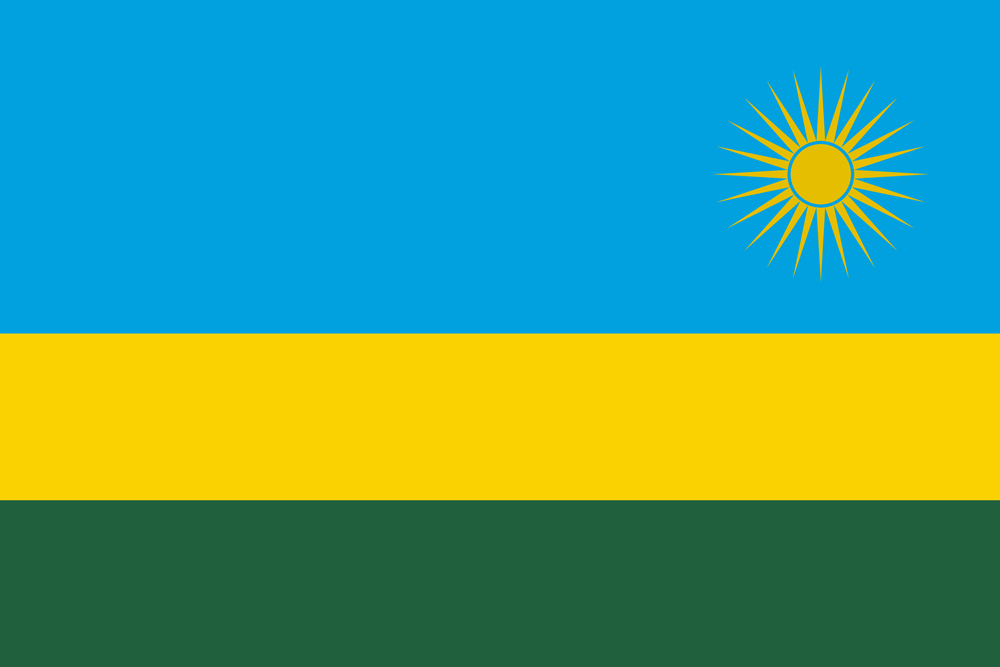 rwanda country flag