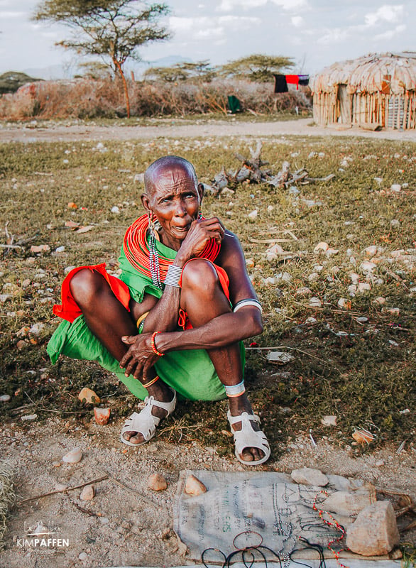 Samburu People in Kenya's Samburu National Reserve