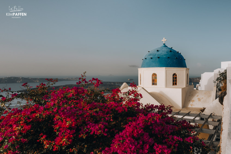 Santorini is a romantic holiday