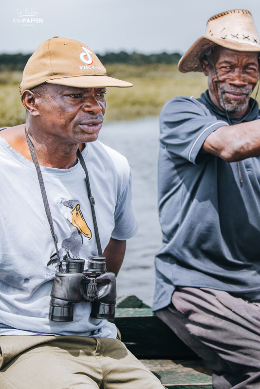 Shoebill watching Mabamba Swamp