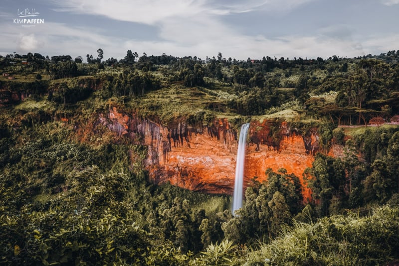 Long exposure photography at Sipi Falls Uganda