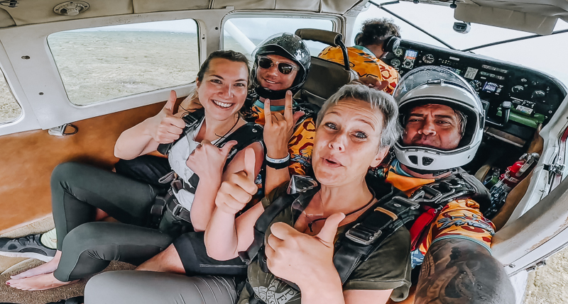 Skydiving Adventure Activity in Zanzibar