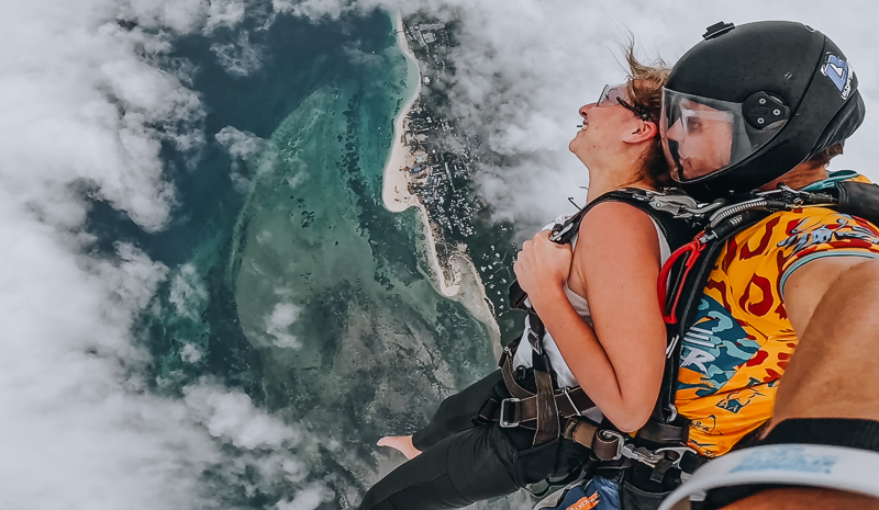 Freefall Zanzibar Skydiving activity