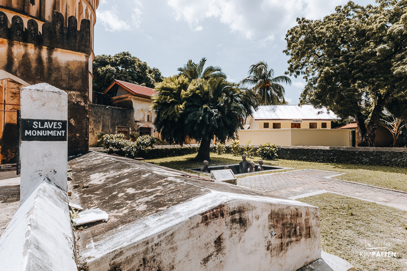 Slaves Monument Zanzibar