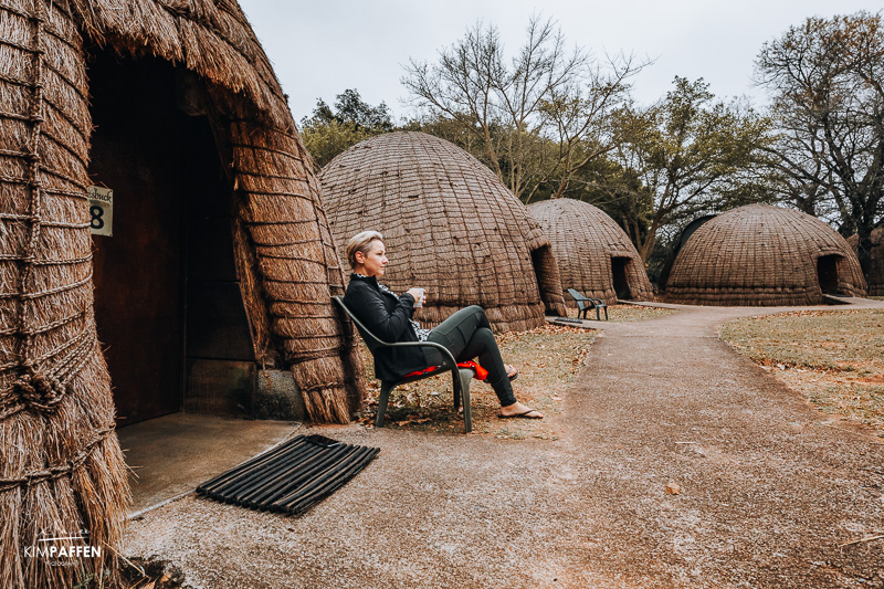 Sleep in traditional beehive hut eswatini