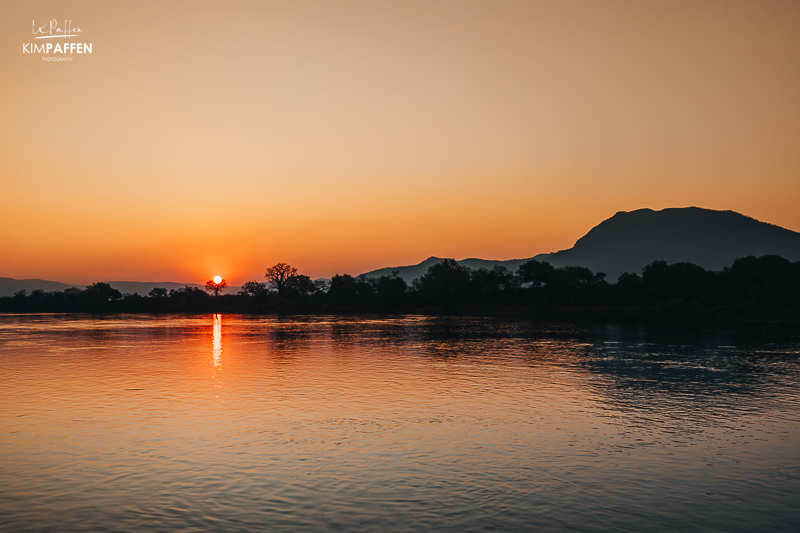 Sunset Chiawa Camp Lower Zambezi Zambia