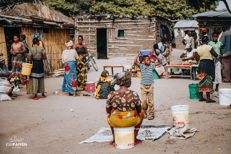 Fishing village Lake Victoria Tanzania