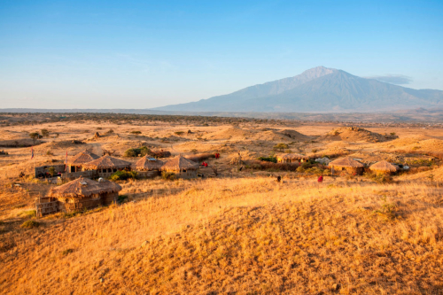 Sleep in a traditional Maasai Hut on Safari to Tanzania