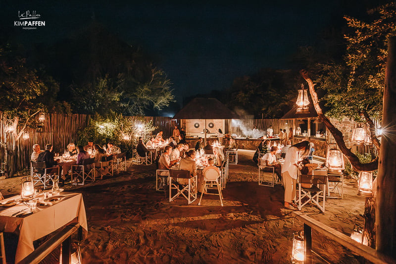 Boma Diner at Thornybush Safari Lodge Greater Kruger