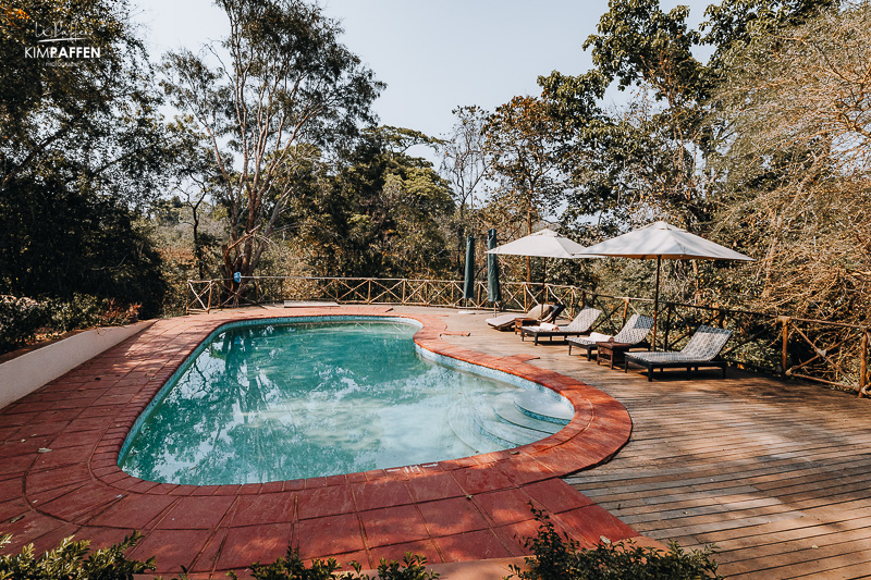 Swimming pool Tongole Lodge Nkhotakota Malawi