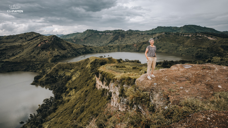 visit the crater lakes near Queen Elziabeth National Park