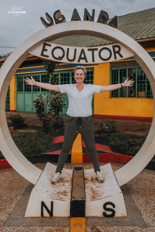 Equator visit is one of the many attractions near Queen Elizabeth NP Uganda
