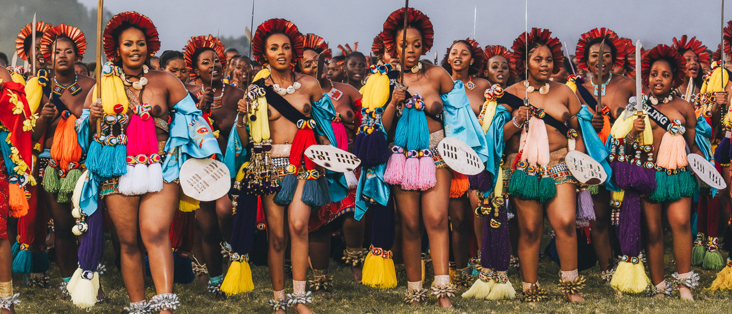 Hundreds of South Africans in traditional attire attend Heritage