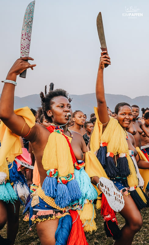 Umhlanga is the largest cultural event in Eswatini