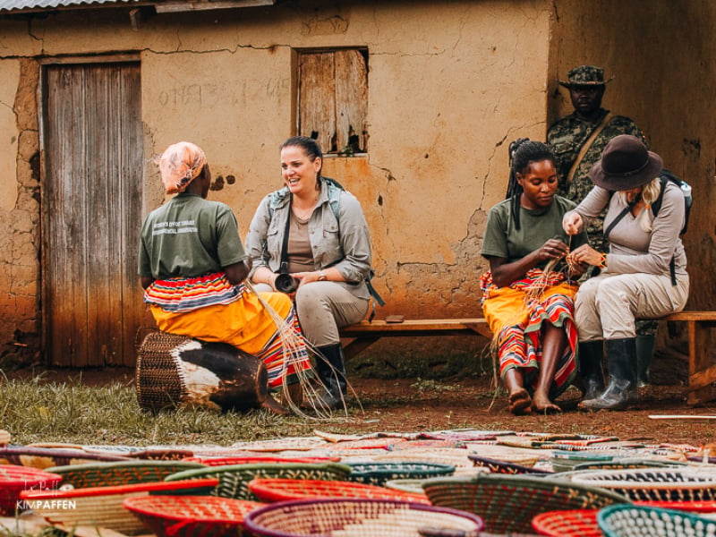 Weaving Class Uganda Women Group