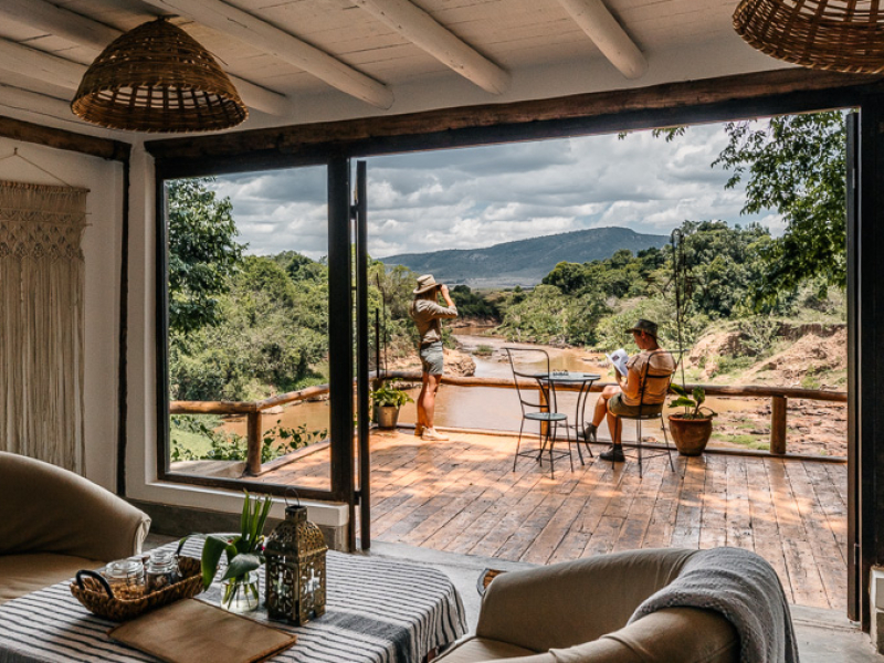 Places to stay in the Maasai Mara in Kenya