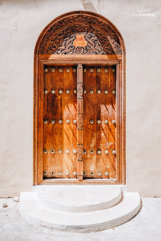 Swahili Wooden Doors in Zanzibar