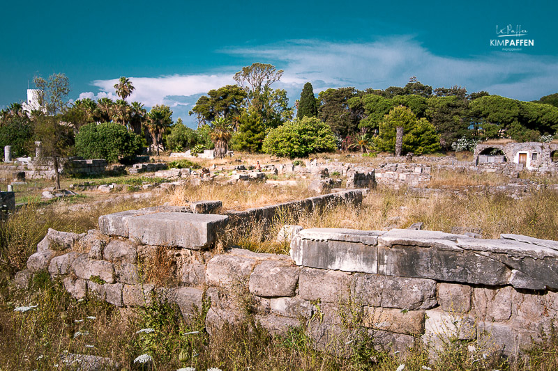 Archaeological ruins in Kos Town